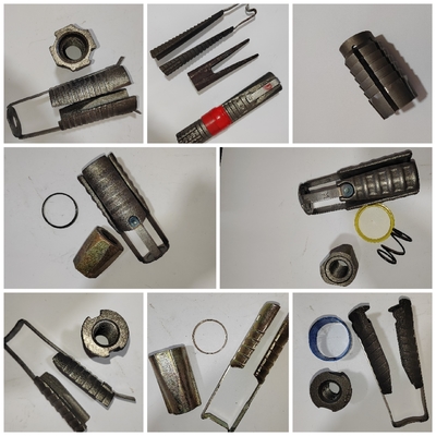 Robuuste corrosiebestendig 200kN Hardheid Uitbreiding Shell Bolt And Nut Assembly