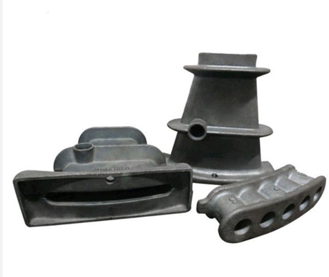 Multi-streng Cast Iron Post Spanning Anchor Clean Finish met meerdere strengendiameters
