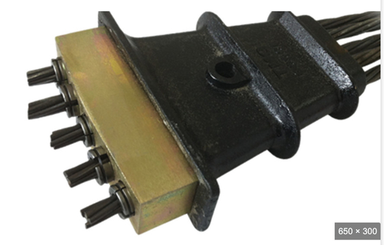 3s-5s Monostrand Jack en pomp 15.24mm gietijzeren anker voor na-spanning